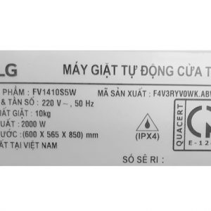 May Giat Lg Inverter 10kg Fv1410s5w 11
