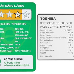 Toshiba Inverter 596 Lit Gr Rs780wi Pgv 22 Xk 13