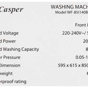 Casper Inverter 85 Kg Wf 85i140bgb 9 Org